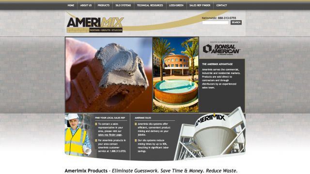 Amerimix recently launched a newly designed website