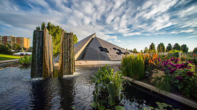 As designers and architects get more and more creative, air barriers are even more important. Copyright Denver Botanic Gardens. Photo by Scott Dressel-Martin.