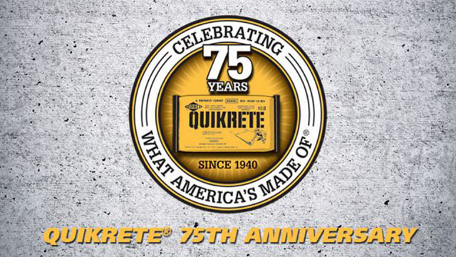 On May 22, 2015, QUIKRETE® celebrated its 75th anniversary