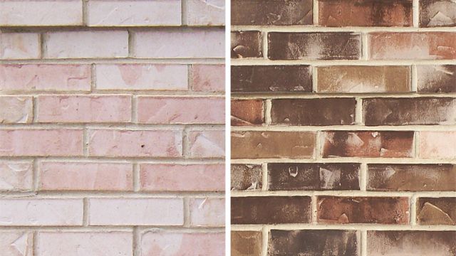 Thousands of masonry buildings have had successful color modifications with stain.