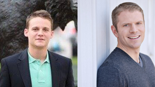 Kyle Henscheid (left) and Brad Williams (right) joined the W. R. Meadows sales force.