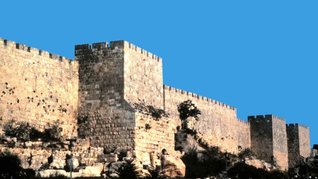 Nehemiah rebuilt the city walls in only 52 days