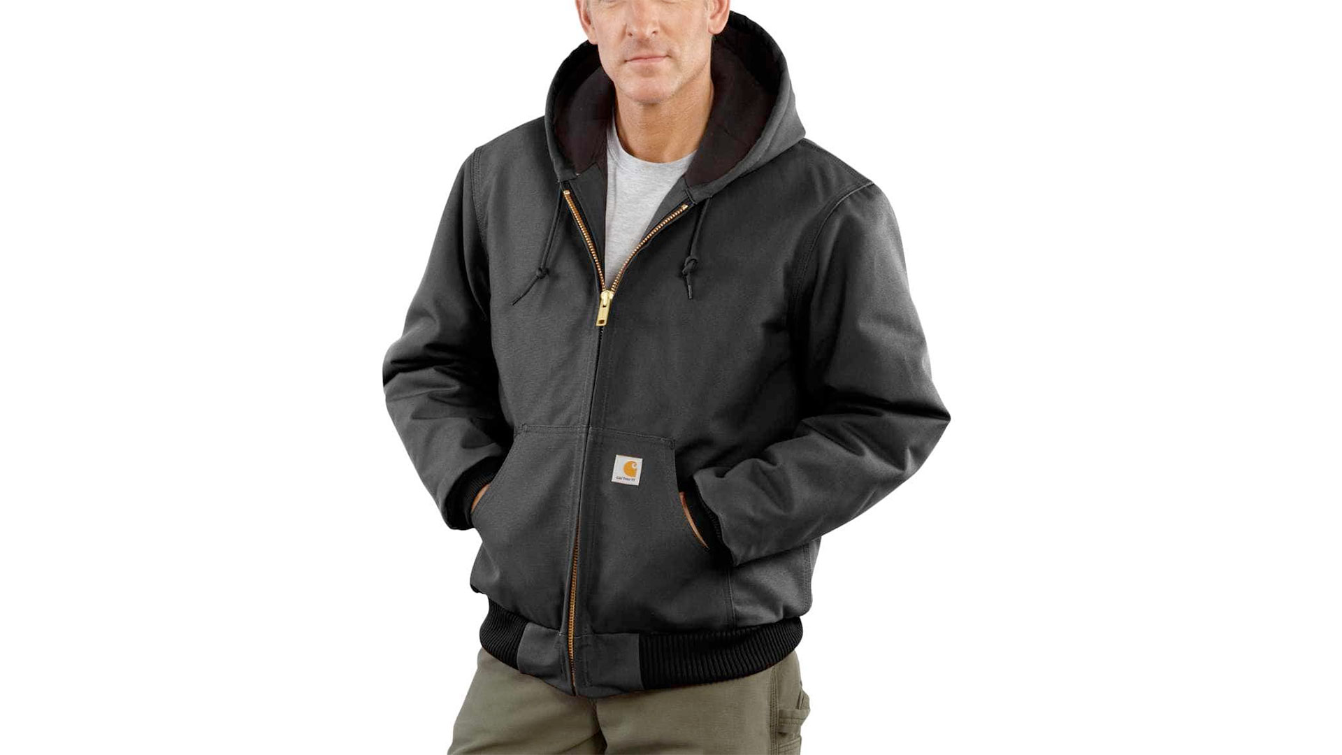 Carhartt Duck Quilted Flannel-Lined Active Jacket