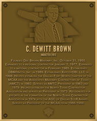 C. DeWitt Brown