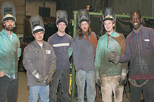 Non-Stop welders are certified in-house by a professional welding engineer.