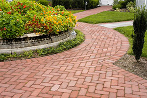This project won a Best In Class in the 2007 Brick In Home Building Awards competition in the Paving and Landscaping Architecture category. The brick is manufactured by Whitacre-Greer.