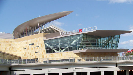Target Field, Minneapolis, Minn. The new home of the Minnesota Twins.