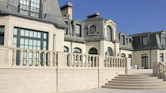 Cast stone is an alternative to natural, cut building stone. Photo courtesy of The Cast Stone Institute.