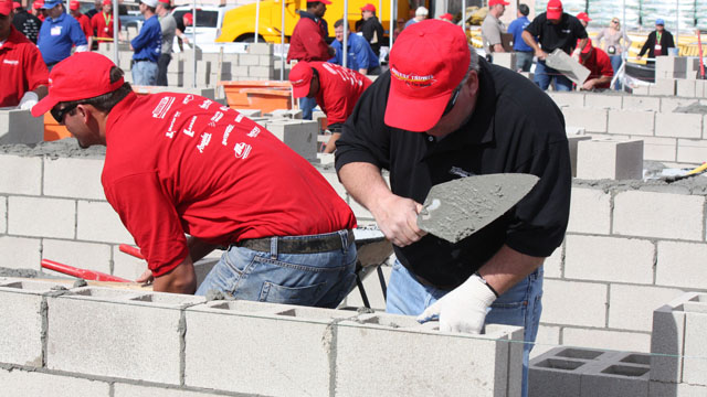 The Fastest Trowel on the Block will be held Thursday, January 20 at 12:00 PM in the Gold Lot of the Las Vegas Convention Center.
