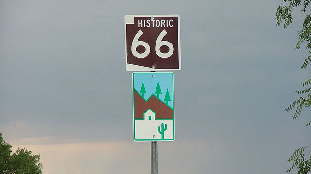 QUIKRETE® FastSet™ Concrete Mix is used to help restore Route 66.