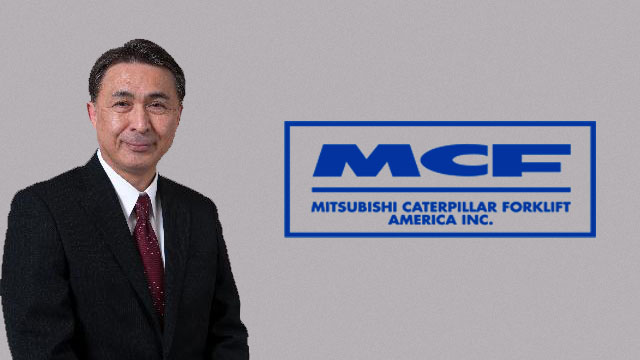 Mr. Hiroshi Nagai, recently appointed president of Mitsubishi Caterpillar Forklift America Inc.