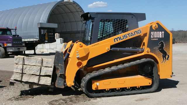 The Mustang 2100RT Track Loaders is built to answer the needs of the market's heaviest users.