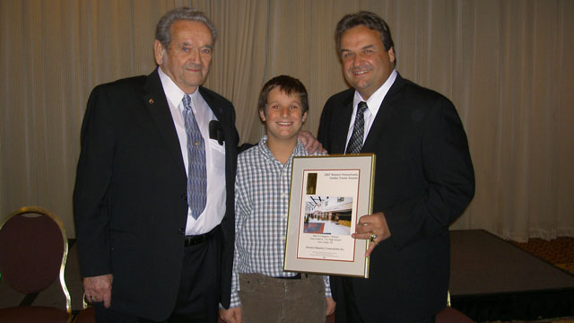 Stevens Masonry Construction, Inc. is awarded the 2007 Golden Trowel award. 