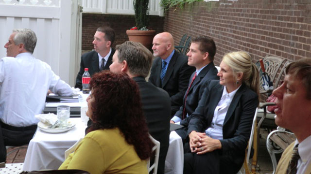 MCAA members and industry professionals listen to guest speakers during the conference.