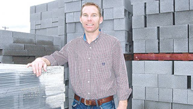 Brantley Rivers, president of ACME Brick and Block Inc., says he hopes to have the new Corbin location up and running in the spring.