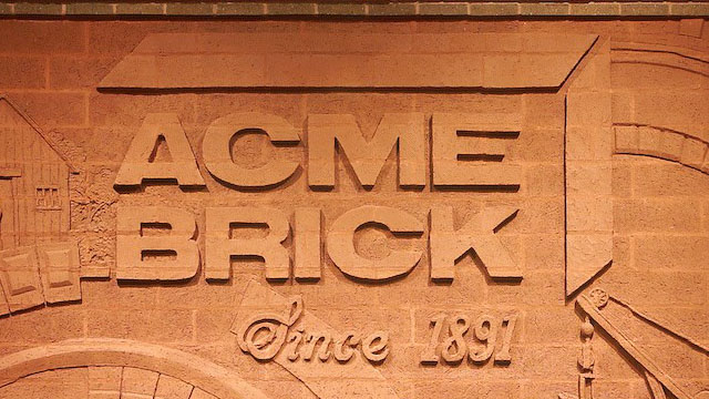Acme Brick Company wins 