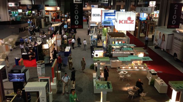 This year’s AIA Convention featured about 800 vendors, with some 40 masonry-related companies.