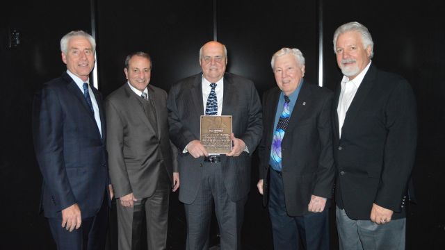 Bill Detinger (center) with Mark Kemp, Richard Felice, Don Grant, and Tom Daniel