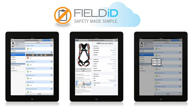 With embedded RFID tags and the Field ID Application, you instantly can scan and inspect your equipment