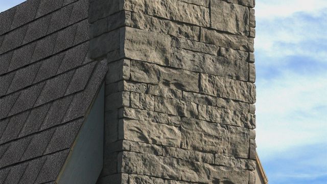 Hillcrest™ Stone is a lightweight veneer option with unmatched aesthetics and integral color.