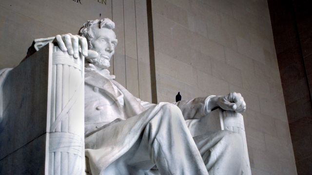 President Lincoln preserved the idea of a United States