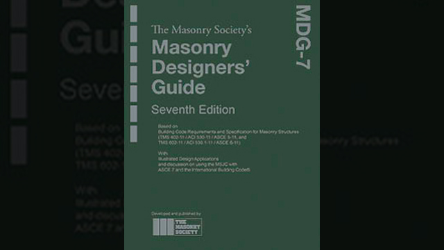 7th Edition of the Masonry Designers' Guide