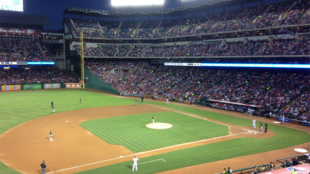 The MCAA hosted Masonry Day at Rangers Ballpark in Arlington, Texas on Tuesday, May 21, 2013