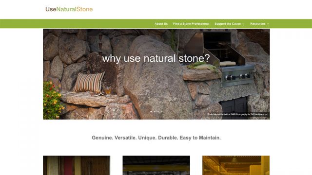 Use Natural Stone website