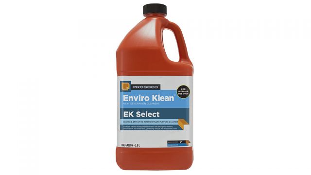 EK Select is a phosphate-free interior cleaner and degreaser.