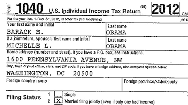 The Obama’s paid an effective tax rate of 18.4% based on their income of $608,611