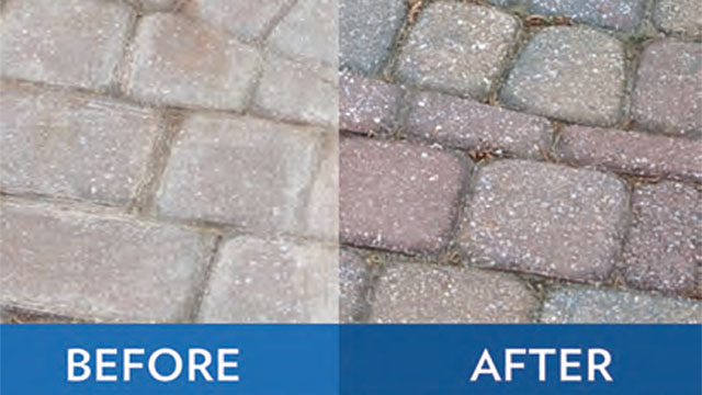 Paver Armor Pro Ultra Strength Efflorescence & Rust Remover removes efflorescence salts, rust, hard water deposits, and more