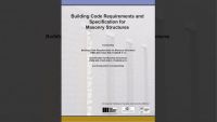 Public comment period for Building Code Requirements for Masonry Structures