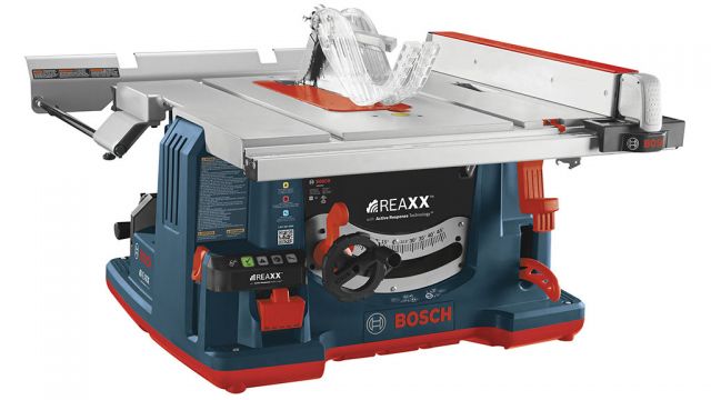 Bosch GTS1041A REAXX Portable Jobsite Table Saw