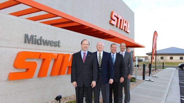 The STIHL facility in Cottage Grove, Wis., will service a larger area and allow for next-day delivery.