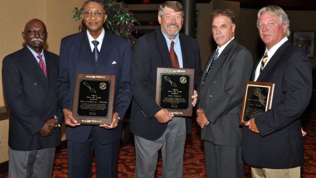 Willie Leaverette, Pete Cieslak and Max Randolph (not pictured) were inducted into the NMIA Masonry Hall of Fame
