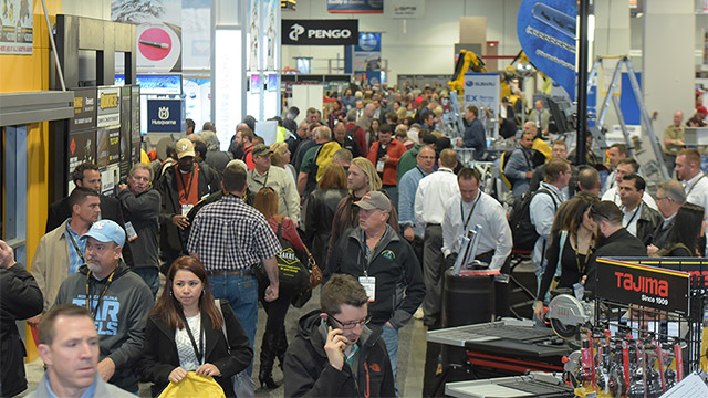 More than 60,110 professionals registered for World of Concrete 2016. 